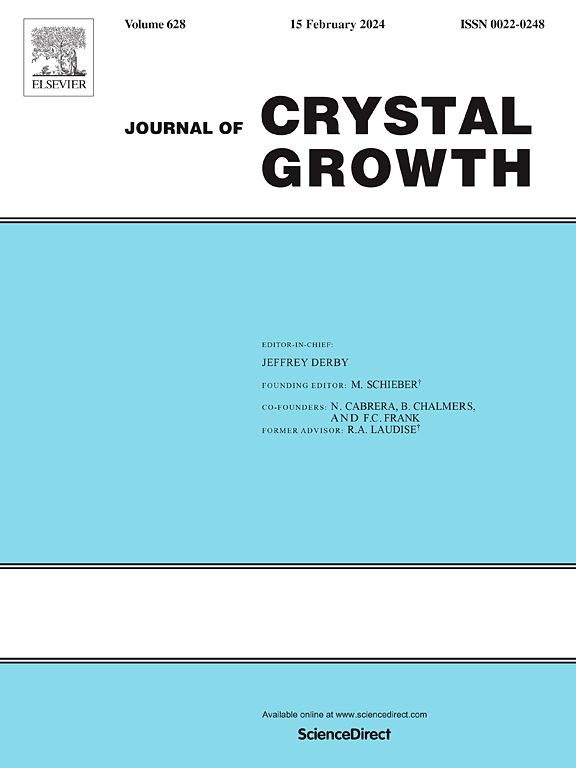 Go to journal home page - Journal of Crystal Growth